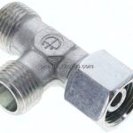 Einstellb. L-Schneidringverschraubung 10 S (M18x1,5), ohne Mutter & Schneidring, Stahl verzinkt