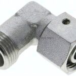 Einstellb. Winkel-Schneidringverschr. 12 S (M20x1,5), ohne Mutter & Schneidring, Stahl verzinkt