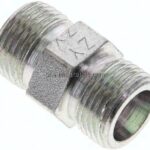 Gerade Schneidringverschraubung 10 S (M18x1,5), ohne Mutter & Schneidring, Stahl verzinkt
