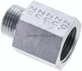 Aufschraub-Schneidringverschr. G 1/2"-12 L (M18x1,5), ohne Mutter & Schneidring, Stahl verzinkt