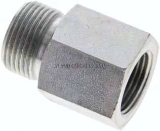 Aufschraub-Schneidringverschr. M 20x1,5-14 S (M22x1,5), ohne Mutter & Schneidring, Stahl verzinkt