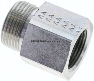 Aufschraub-Schneidringverschr. G 3/4"-20 S (M30x2), ohne Mutter & Schneidring, Stahl verzinkt