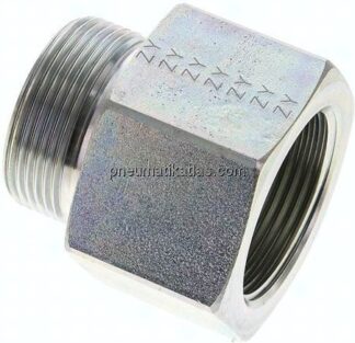Aufschraub-Schneidringverschr. G 1-1/4"-30 S (M42x2), ohne Mutter & Schneidring, Stahl verzinkt