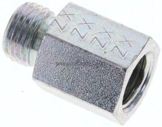 Aufschraub-Schneidringverschr. G 1/4"-8 L (M14x1,5), ohne Mutter & Schneidring, Stahl verzinkt