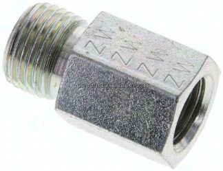 Aufschraub-Schneidringverschr. G 1/4"-8 S (M16x1,5), ohne Mutter & Schneidring, Stahl verzinkt