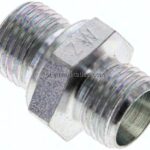 Gerade Schneidringverschr. M 16x1,5-10 L (M16x1,5), ohne Mutter & Schneidring, Stahl verzinkt