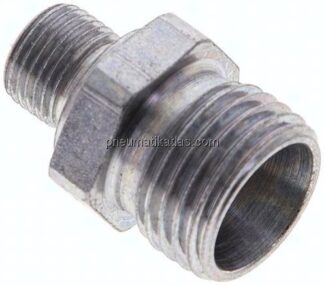 Gerade Schneidringverschr. G 1/8"-10 L (M16x1,5), ohne Mutter & Schneidring, Stahl verzinkt