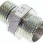 Gerade Schneidringverschr. M 16x1,5-12 L (M18x1,5), ohne Mutter & Schneidring, Stahl verzinkt