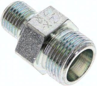 Gerade Schneidringverschr. G 1/4"-12 S (M20x1,5), ohne Mutter & Schneidring, Stahl verzinkt