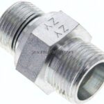 Gerade Schneidringverschr. M 20x1,5-14 S (M22x1,5), ohne Mutter & Schneidring, Stahl verzinkt