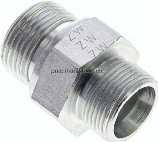 Gerade Schneidringverschr. G 3/4"-16 S (M24x1,5), ohne Mutter & Schneidring, Stahl verzinkt