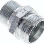 Gerade Schneidringverschr. M 26x1,5-22 L (M30x2), ohne Mutter & Schneidring, Stahl verzinkt