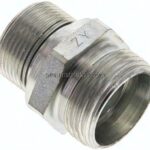 Gerade Schneidringverschr. M 26x1,5-22 L (M30x2), ohne Mutter & Schneidring, Stahl verzinkt