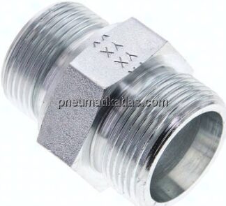 Gerade Schneidringverschr. M 33x2-25 S (M36x2), ohne Mutter & Schneidring, Stahl verzinkt