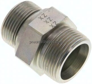 Gerade Schneidringverschr. M 33x2-25 S (M36x2), ohne Mutter & Schneidring, Stahl verzinkt