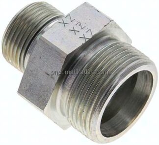 Gerade Schneidringverschr. G 3/4"-25 S (M36x2), ohne Mutter & Schneidring, Stahl verzinkt
