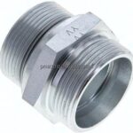 Gerade Schneidringverschr. M 42x2-35 L (M45x2), ohne Mutter & Schneidring, Stahl verzinkt