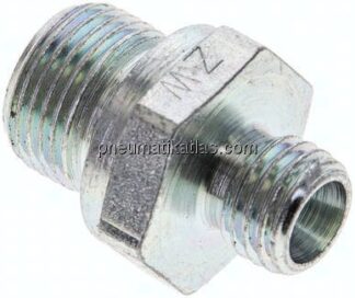 Gerade Schneidringverschr. G 3/8"-6 L (M12x1,5), ohne Mutter & Schneidring, Stahl verzinkt