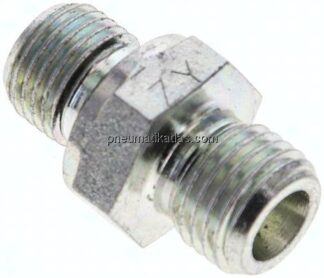 Gerade Schneidringverschr. G 1/4"-6 S (M14x1,5), ohne Mutter & Schneidring, Stahl verzinkt
