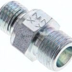 Gerade Schneidringverschr. M 14x1,5-8 S (M16x1,5), ohne Mutter & Schneidring, Stahl verzinkt
