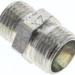 Reduzierverschraubung 12 L (M18x1,5)-10 L (M16x1,5), ohne Mutter & Schneidring, Stahl verzinkt