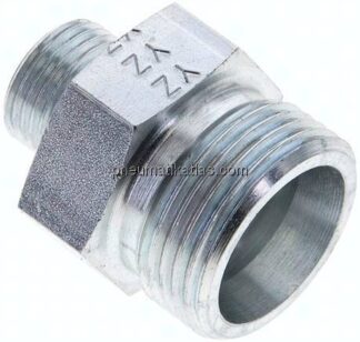 Reduzierverschraubung 20 S (M30x2)-10 S (M18x1,5), ohne Mutter & Schneidring, Stahl verzinkt