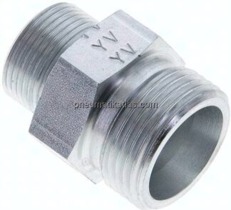 Reduzierverschraubung 20 S (M30x2)-16 S (M24x1,5), ohne Mutter & Schneidring, Stahl verzinkt