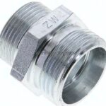 Reduzierverschraubung 22 L (M30x2)-18 L (M26x1,5), ohne Mutter & Schneidring, Stahl verzinkt