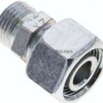 Reduziereinsatz 15 L-12 L (M18x1,5), ohne Mutter & Schneidring, Stahl verzinkt