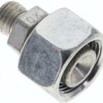 Reduziereinsatz 15 L-6 L (M12x1,5), ohne Mutter & Schneidring, Stahl verzinkt