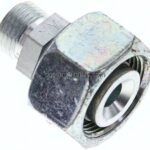 Reduziereinsatz 18 L-10 L (M16x1,5), ohne Mutter & Schneidring, Stahl verzinkt