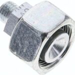 Reduziereinsatz 18 L-6 L (M12x1,5), ohne Mutter & Schneidring, Stahl verzinkt
