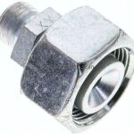 Reduziereinsatz 18 L-8 L (M14x1,5), ohne Mutter & Schneidring, Stahl verzinkt