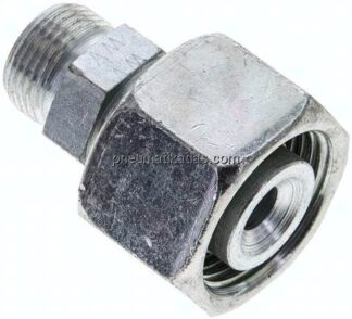 Reduziereinsatz 20 S-12 S (M20x1,5), ohne Mutter & Schneidring, Stahl verzinkt