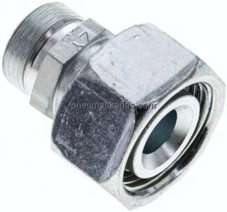 Reduziereinsatz 22 L-15 L (M22x1,5), ohne Mutter & Schneidring, Stahl verzinkt
