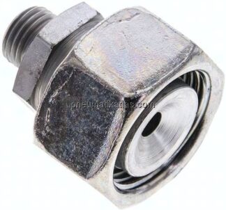 Reduziereinsatz 22 L-8 L (M14x1,5), ohne Mutter & Schneidring, Stahl verzinkt
