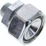 Reduziereinsatz 28 L-12 L (M18x1,5), ohne Mutter & Schneidring, Stahl verzinkt