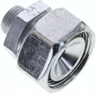 Reduziereinsatz 28 L-12 L (M18x1,5), ohne Mutter & Schneidring, Stahl verzinkt