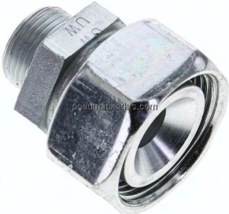 Reduziereinsatz 28 L-15 L (M22x1,5), ohne Mutter & Schneidring, Stahl verzinkt