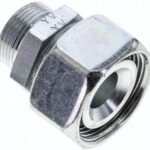Reduziereinsatz 28 L-18 L (M26x1,5), ohne Mutter & Schneidring, Stahl verzinkt