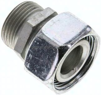 Reduziereinsatz 28 L-22 L (M30x2), ohne Mutter & Schneidring, Stahl verzinkt