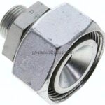 Reduziereinsatz 35 L-15 L (M22x1,5), ohne Mutter & Schneidring, Stahl verzinkt