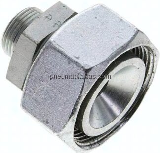 Reduziereinsatz 35 L-15 L (M22x1,5), ohne Mutter & Schneidring, Stahl verzinkt