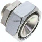 Reduziereinsatz 42 L-18 L (M26x1,5), ohne Mutter & Schneidring, Stahl verzinkt