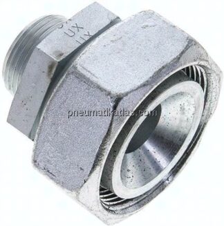 Reduziereinsatz 42 L-22 L (M30x2), ohne Mutter & Schneidring, Stahl verzinkt