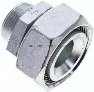 Reduziereinsatz 42 L-28 L (M36x2), ohne Mutter & Schneidring, Stahl verzinkt