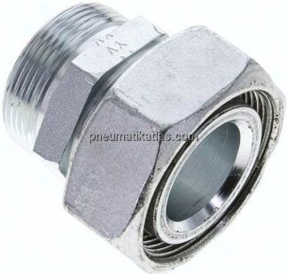 Reduziereinsatz 42 L-35 L (M45x2), ohne Mutter & Schneidring, Stahl verzinkt