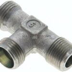 LE-Schneidringverschraubung R 3/8"-12 L (M18x1,5), ohne Mutter & Schneidring, Stahl verzinkt