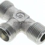LE-Schneidringverschraubung R 1/2"-15 L (M22x1,5), ohne Mutter & Schneidring, Stahl verzinkt