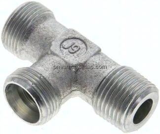 LE-Schneidringverschraubung R 1/2"-15 L (M22x1,5), ohne Mutter & Schneidring, Stahl verzinkt